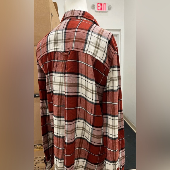NWT - AMERICAN EAGLE FLANNEL SHIRT , SIZE LARGE - Picture 5 of 6